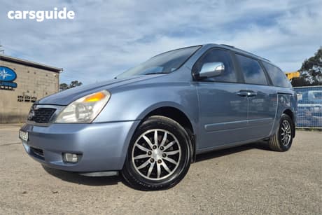 Blue 2011 Kia Grand Carnival Wagon Sli