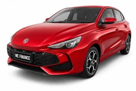 Red 2025 MG MG3 Hatchback Excite