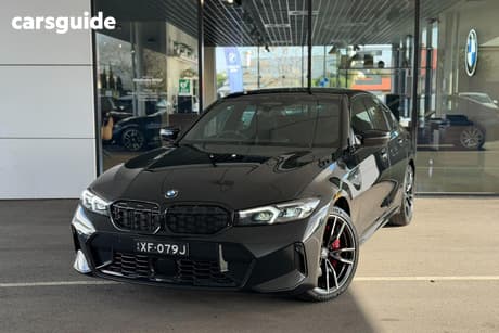 Black 2025 BMW M340I Sedan Xdrive