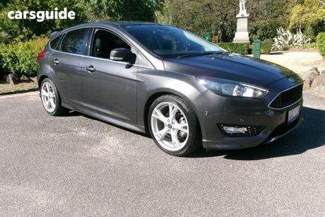 Grey 2015 Ford Focus Hatchback Titanium
