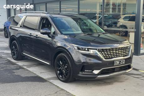 Grey 2022 Kia Carnival Wagon Platinum