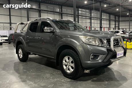 Grey 2018 Nissan Navara Dual Cab Utility St-X (4X4)