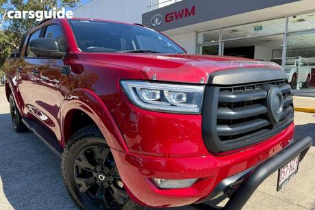 Red 2023 GWM UTE Dual Cab Utility Cannon Vanta (4X4)