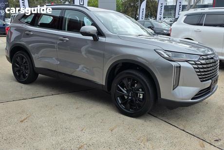 Grey 2026 GWM Haval H6 Wagon Lux Hybrid