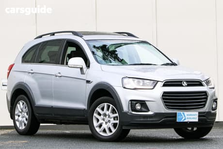Silver 2017 Holden Captiva Wagon Active 7 Seater