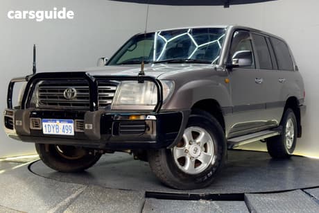 Grey 2003 Toyota Landcruiser Wagon Gxl (4X4)