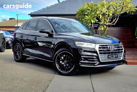 Black 2018 Audi Q5 Wagon 3.0 Tdi Quattro Sport