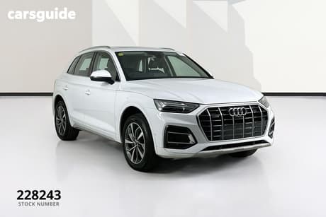 White 2021 Audi Q5 Wagon 40 Tdi Quattro Mhev