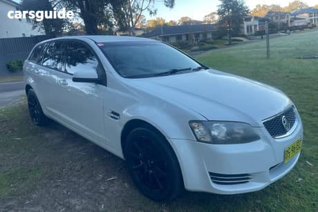 White 2011 Holden Commodore Sportswagon Omega