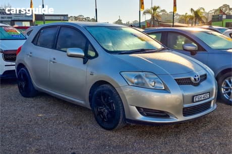 Silver 2008 Toyota Corolla Hatchback Ascent