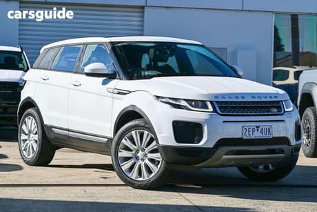 White 2018 Land Rover Range Rover Evoque Wagon Td4 (110Kw) Se