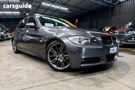 Grey 2007 BMW 320D Sedan 20D