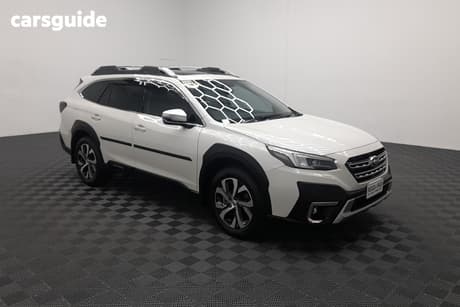 White 2021 Subaru Outback Wagon Awd Touring