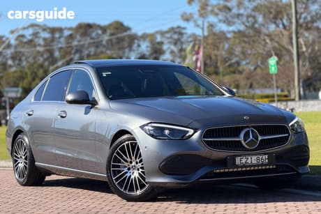 Grey 2022 Mercedes-Benz C200 Sedan Edition C Mhev