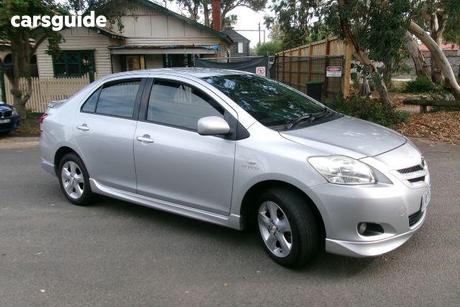Silver 2007 Toyota Yaris Sedan Yrs