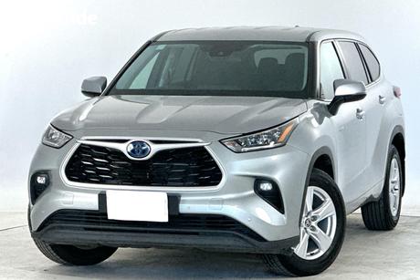 Silver 2023 Toyota Kluger Wagon Gx Hybrid Awd