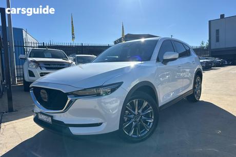 White 2021 Mazda CX-5 Wagon Akera (Awd)