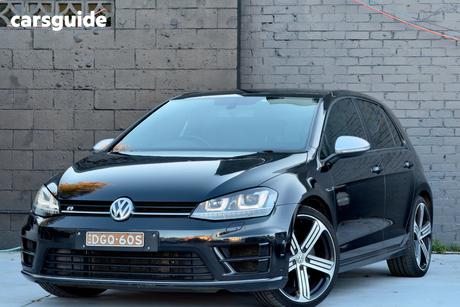 Black 2014 Volkswagen Golf Hatchback R