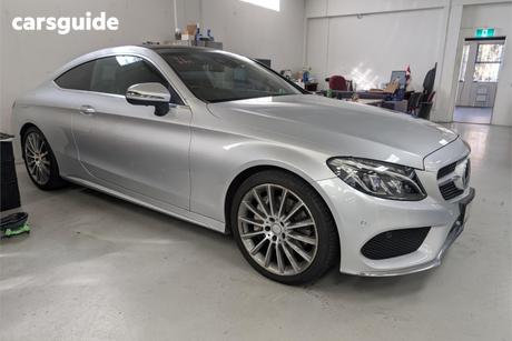 Silver 2016 Mercedes-Benz C250 Coupe D