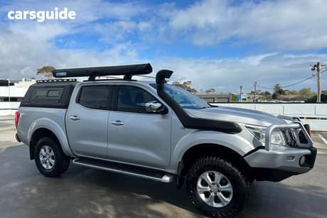 Silver 2016 Nissan Navara Dual Cab Utility St (4X4)
