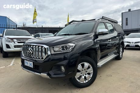 Black 2021 LDV T60 Double Cab Utility Luxe (4X4)