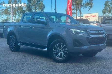 Grey 2026 Isuzu D-MAX Crew Cab Utility Ls-U (4X4)