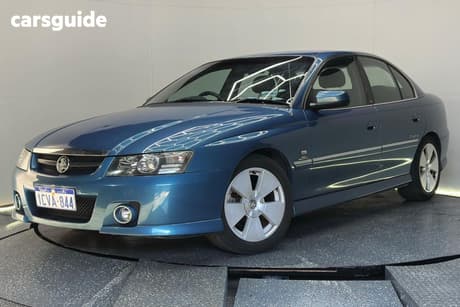 Blue 2005 Holden Calais Sedan
