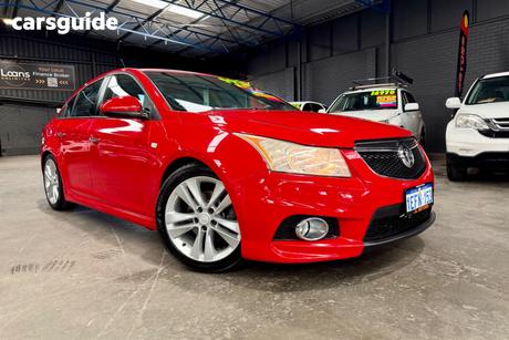 Red 2013 Holden Cruze Sedan Sri V