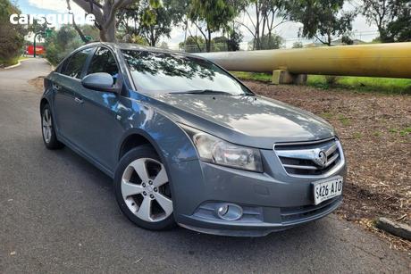 Grey 2010 Holden Cruze Sedan Cdx