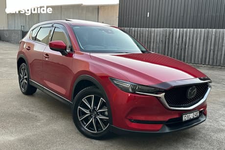 Red 2018 Mazda CX-5 Wagon Akera (4X4)