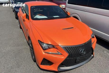Orange 2015 Lexus RC Coupe BASE GRADE (USC10) 2DR COUPE 8SP AUTO 5.0I