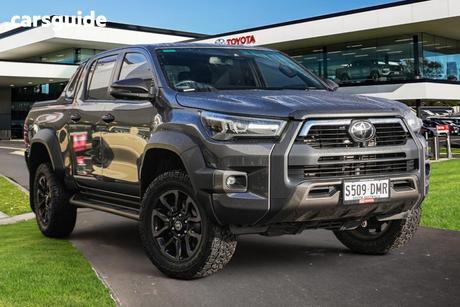 Grey 2022 Toyota Hilux Double Cab Pick Up Rogue (4X4)
