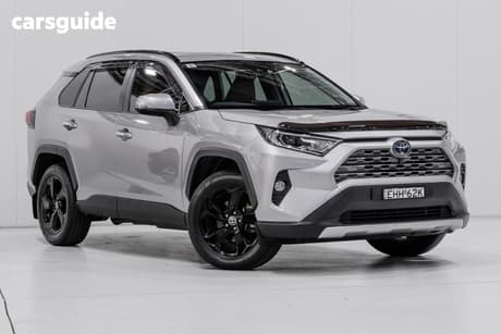 Silver 2020 Toyota RAV4 Wagon Cruiser 2Wd Hybrid