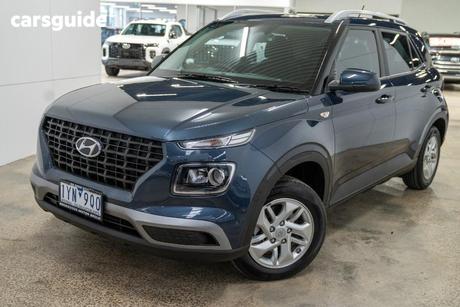 Blue 2023 Hyundai Venue Wagon Active