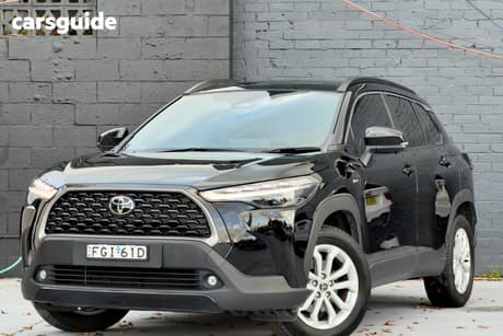 Black 2024 Toyota Corolla Cross Wagon Gxl 2Wd Hybrid