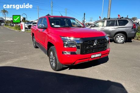 Red 2024 Mitsubishi Triton Double Cab Pick Up Gls (4X4)