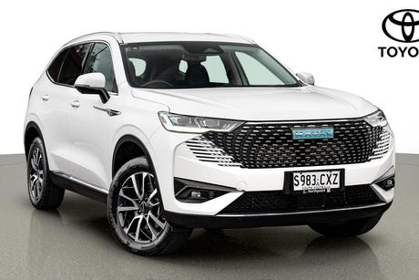 White 2022 GWM Haval H6 Wagon Ultra Hybrid