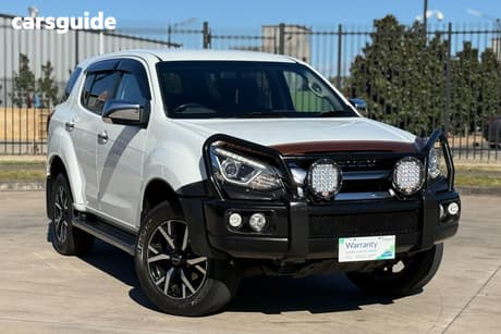 White 2019 Isuzu MU-X Wagon Ls-U (4X4)