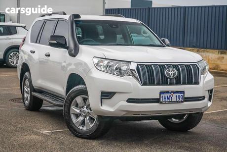 White 2022 Toyota Landcruiser Prado Wagon Gx