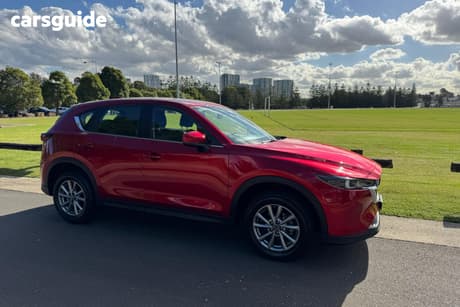 Red 2023 Mazda CX-5 Wagon G25 Maxx Sport (Fwd)