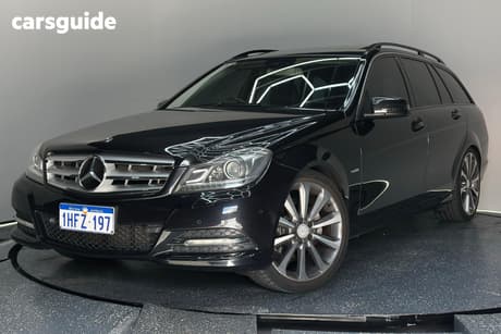 Black 2011 Mercedes-Benz C200 Wagon Cgi