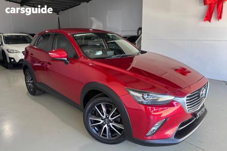 Red 2018 Mazda CX-3 Wagon S Touring (Awd)