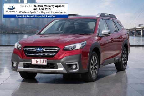 Red 2023 Subaru Outback Wagon Awd Touring