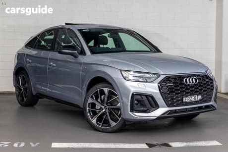 Silver 2024 Audi Q5 Sportback 45 Tfsi Quattro S Line Mhev