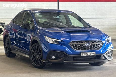 Blue 2023 Subaru WRX Sedan (Awd)