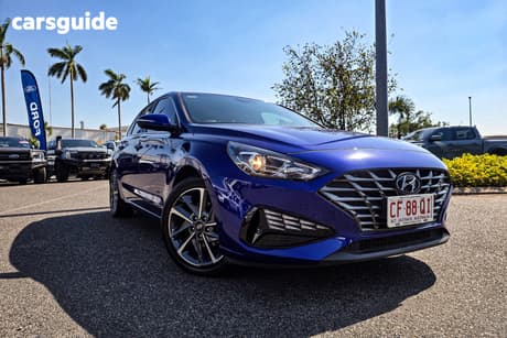 Blue 2021 Hyundai I30 Hatchback Active