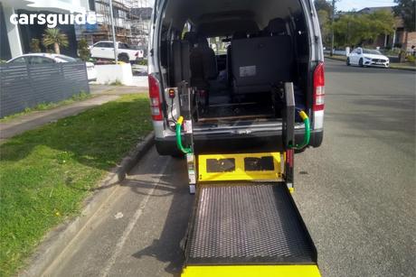 Silver 2018 Toyota HiAce OtherCar COMMUTER