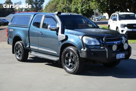 Blue 2015 Holden Colorado Space Cab Pickup Ltz (4X4)
