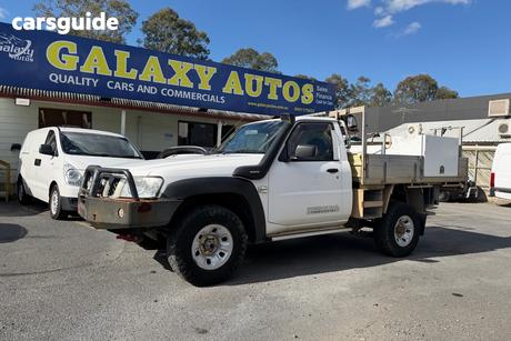 White 2015 Nissan Patrol Leaf Cab Chassis Dx (4X4)
