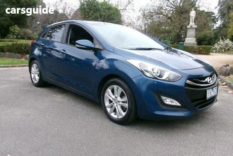 Blue 2014 Hyundai I30 Hatchback Se
